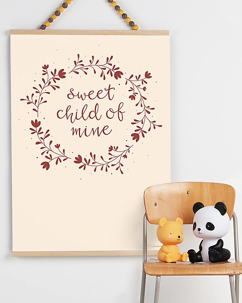 A Little Lovely Company Poster Sweetchild - 50x70 cm Decorazioni da Parete