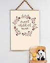 A Little Lovely Company Poster Sweetchild - 50x70 cm Decorazioni da Parete