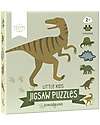 A Little Lovely Company Puzzle Jingsaw - 5 Mini Puzzle - Dinosauri - 2+ Puzzle
