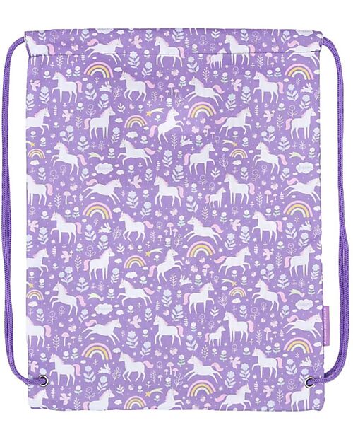 A Little Lovely Company Sacca con Chiusura a Coulisse - Unicorn dreams - 32 x 42 cm Sacche e Borse Sportive