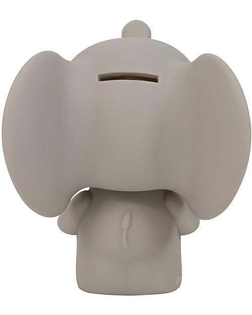 A Little Lovely Company Salvadanaio, Elefante - Grigio Portamonete