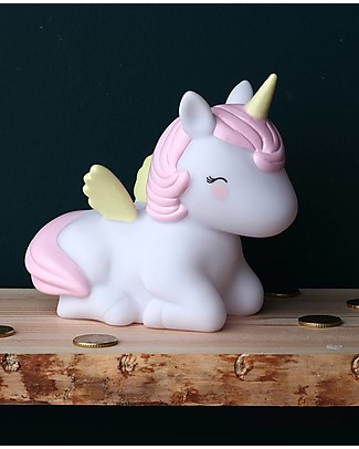 A Little Lovely Company Salvadanaio, Unicorno - Rosa Portamonete