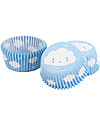 A Little Lovely Company Set 50 Porta Cupcake in Carta - Nuvolette Piatti e Scodelle