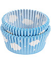 A Little Lovely Company Set 50 Porta Cupcake in Carta - Nuvolette Piatti e Scodelle