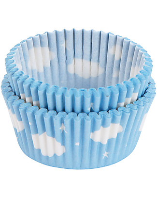 A Little Lovely Company Set 50 Porta Cupcake in Carta - Nuvolette Piatti e Scodelle