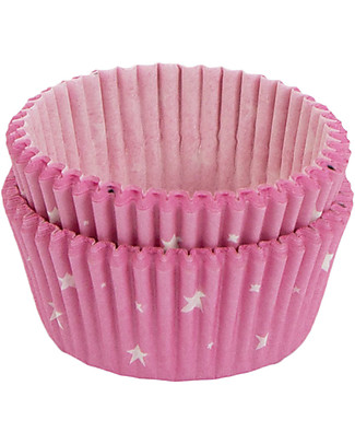 A Little Lovely Company Set 50 Porta Cupcake in Carta - Stelle Accessori Cucina