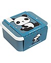 A Little Lovely Company Set di Contenitori Porta Pranzo e Porta Merenda - Panda Porta Merenda