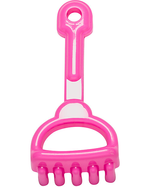 A Little Lovely Company Set Spiaggia: Paletta, Rastrello, Secchiello - Rosa Giochi da Spiaggia