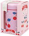 A Little Lovely Company Thermos Porta Cibo in Acciaio Inossidabile - 300 ml - Ciliegie Borracce Termiche
