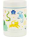 A Little Lovely Company Thermos Porta Cibo in Acciaio Inossidabile - 300 ml - Giungla Contenitori Termici