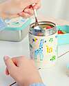 A Little Lovely Company Thermos Porta Cibo in Acciaio Inossidabile - 300 ml - Giungla Contenitori Termici