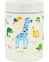 A Little Lovely Company Thermos Porta Cibo in Acciaio Inossidabile - 300 ml - Giungla Contenitori Termici