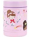 A Little Lovely Company Thermos Porta Cibo in Acciaio Inossidabile - 300 ml - Principesse Borracce Termiche