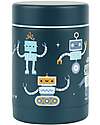 A Little Lovely Company Thermos Porta Cibo in Acciaio Inossidabile - 300 ml - Robot Borracce Termiche