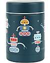 A Little Lovely Company Thermos Porta Cibo in Acciaio Inossidabile - 300 ml - Robot Borracce Termiche