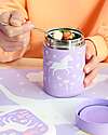 A Little Lovely Company Thermos Porta Cibo in Acciaio Inossidabile - 300 ml - Unicorni Contenitori Termici