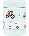 A Little Lovely Company Thermos Porta Cibo in Acciaio Inossidabile - 300 ml - Veicoli Contenitori Termici