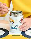 A Little Lovely Company Thermos Porta Cibo in Acciaio Inossidabile - 300 ml - Veicoli Contenitori Termici