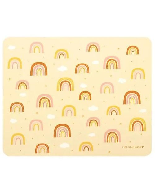 A Little Lovely Company Tovaglietta Antiscivolo - Arcobaleno - 43 x 34 x 0.2 cm Tovagliette_