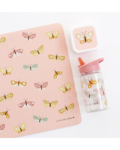 A Little Lovely Company Tovaglietta Antiscivolo - Farfalle - 43 x 34 x 0.2 cm Tovagliette_