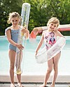 A Little Lovely Company Tubo Piscina Gonfiabile Glitterato Giochi da Spiaggia