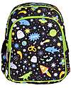 A Little Lovely Company Zainetto Grande con Tasca Termica - Galaxy - 27x32x19 cm - Mantiene cibi e bevande freschi! Zaini Scuola