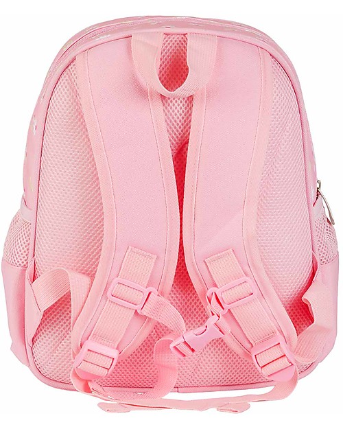 A Little Lovely Company Zainetto Grande, Coniglietto, 27 x 32 x 15 cm - Rosa Zaini Asilo