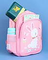 A Little Lovely Company Zainetto Grande, Coniglietto, 27 x 32 x 15 cm - Rosa Zaini Asilo