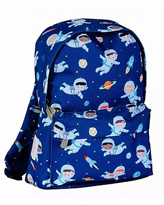 A Little Lovely Company Zainetto Piccolo Astronauti - 22x30x10 cm - Blu Zaini