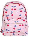 A Little Lovely Company Zainetto Piccolo Ciliegie - 23.5 x 30 x 10 Zaini Asilo