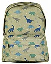 A Little Lovely Company Zainetto Piccolo Dinosauri - 22x30x10 cm - Verde Zaini Asilo
