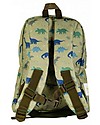 A Little Lovely Company Zainetto Piccolo Dinosauri - 22x30x10 cm - Verde Zaini Asilo