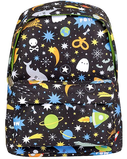 A Little Lovely Company Zainetto Piccolo - Galaxy - 23,5x30x10 cm Zaini Asilo