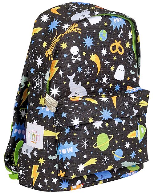 A Little Lovely Company Zainetto Piccolo - Galaxy - 23,5x30x10 cm Zaini Asilo
