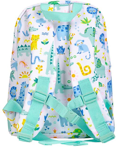 A Little Lovely Company Zainetto Piccolo - Giungla - 23,5x30x10 cm Zaini Asilo