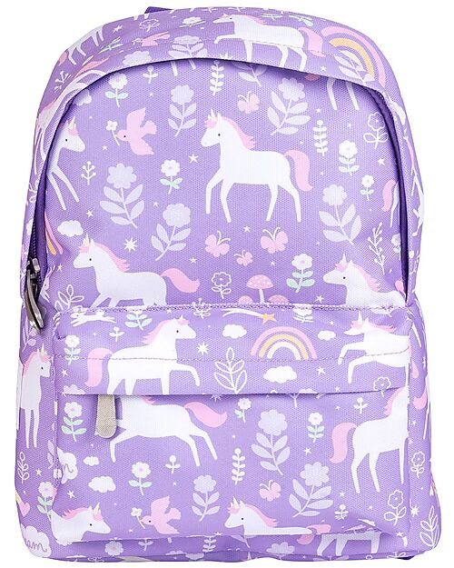 A Little Lovely Company Zainetto Piccolo - Unicorn Dreams - 23,5x30x10 cm Zaini Asilo