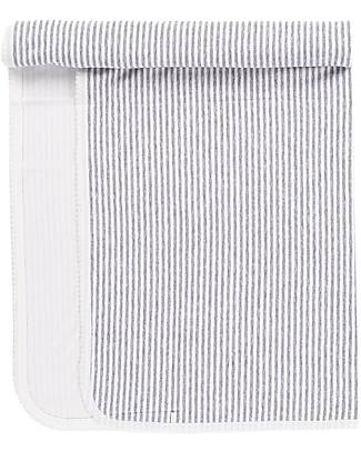 A Muffin in the Oven Copertina Bebè Ultra Soffice Muffin - Righe Grigie - 100% Cotone Pima Swaddle di Mussola