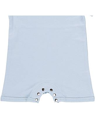 A Muffin in the Oven Tutina Maniche Corte Muffin - Blu - 100% Cotone Pima Tutine Corte