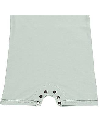 A Muffin in the Oven Tutina Maniche Corte Muffin - Verde - 100% Cotone Pima Tutine Corte