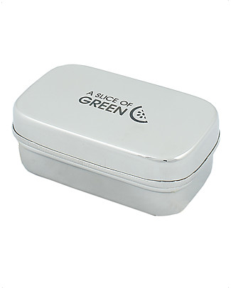 A Slice of Green Contenitore Porta Merenda Morri - Acciaio Inox Contenitori in Metallo