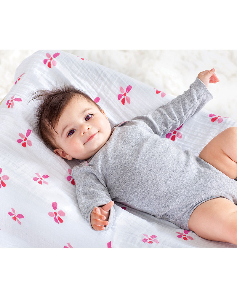 Aden & Anais Copertina Swaddle Multiuso Bio Bloom - 100% Mussola