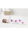 Aden & Anais Sacco Nanna Leggero Stelle Rosa - 1 TOG 100% Mussola di Cotone Sacchi Nanna