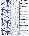 Aden & Anais Set 3 Copertine Swaddles Milleusi - Sfumature di Blu - 100% Mussola di Bambù Swaddle di Mussola