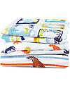 Aden & Anais Set 3 Pezze di Mussola Milleusi, Libro della giungla - 100% Mussola di Cotone 70x70 cm Swaddle di Mussola