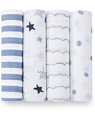 Bandierine In Mussola Per Cameretta - Decorazione Colorata Per Lettino E Pareti - Foto 2