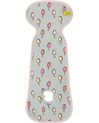 AeroMoov Air Layer Foderina Traspirante Universale per Passeggino, Gelati - Cotone bio Accessori
