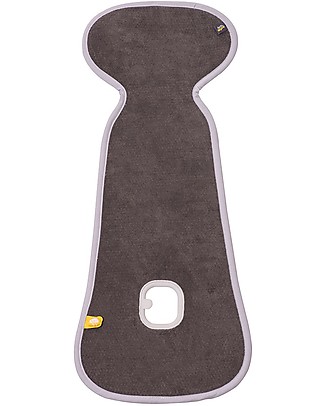 AeroMoov Air Layer Foderina Traspirante Universale per Passeggino, Grigio Antracite - Cotone bio Accessori