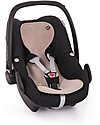 AeroMoov Air Layer Foderina Traspirante Universale per Seggiolino Auto Gruppo 0, Beige - Cotone bio Accessori Seggiolini Auto