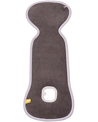AeroMoov Air Layer Foderina Traspirante Universale per Seggiolino Auto Gruppo 0, Grigio Antracite - Cotone bio Accessori Seggiolini Auto