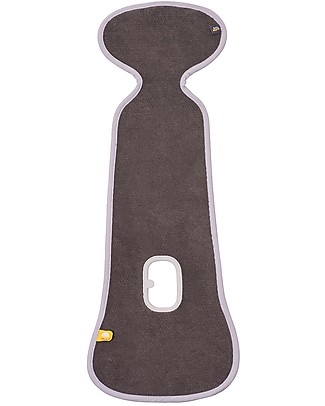 AeroMoov Air Layer Foderina Traspirante Universale per Seggiolino Auto Gruppo 1, Grigio Antracite - Cotone bio Accessori Seggiolini Auto